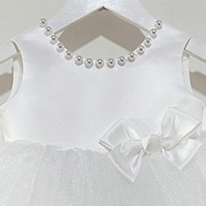 Satin Bow Sleeveless Midi Dresses - image 7