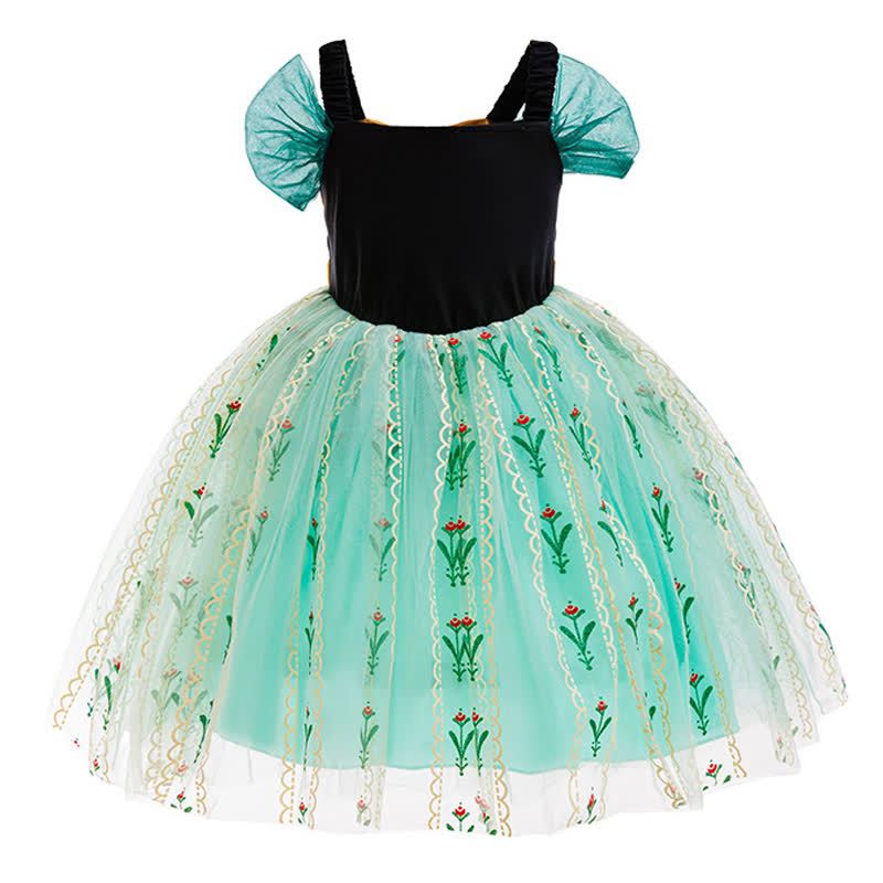 Mesh Split Joint Short Sleeve Mid-long Dresses - image 2