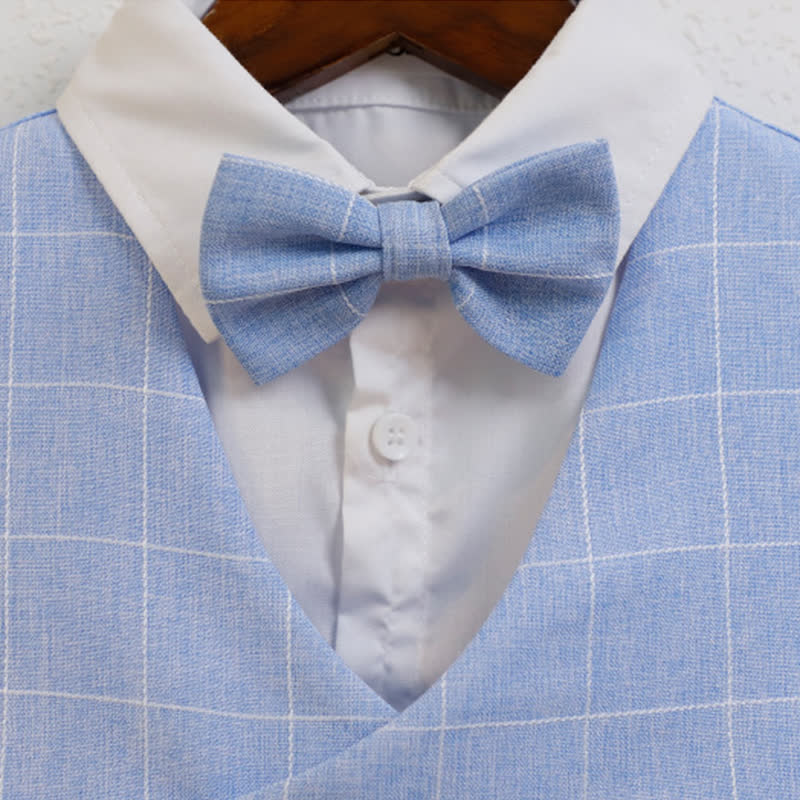 [Archive Sale] Chemical Fiber Blend Button Long Sleeve Regular 5-piece Formal Suit - image 2