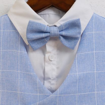 [Archive Sale] Chemical Fiber Blend Button Long Sleeve Regular 5-piece Formal Suit - image 2