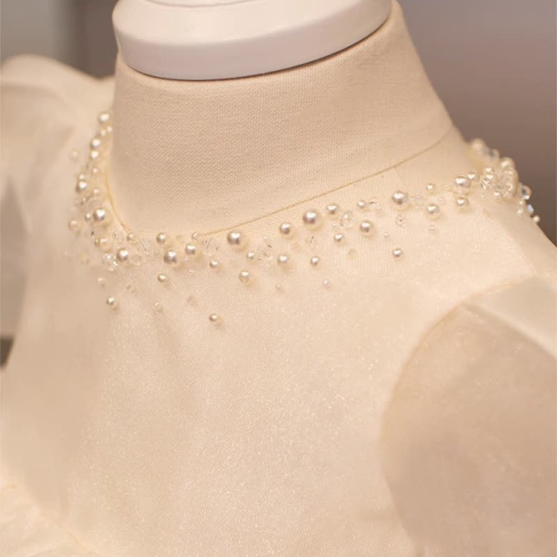 Voile Folds Short Sleeve Midi Dresses - image 2