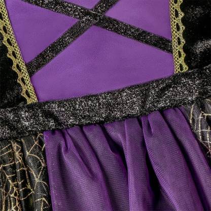 Satin Halloween Painting Maxi Dresses - image 10