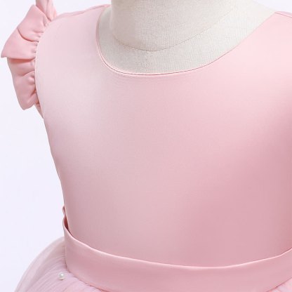 Mesh Bow Sleeveless Midi Dresses - image 9