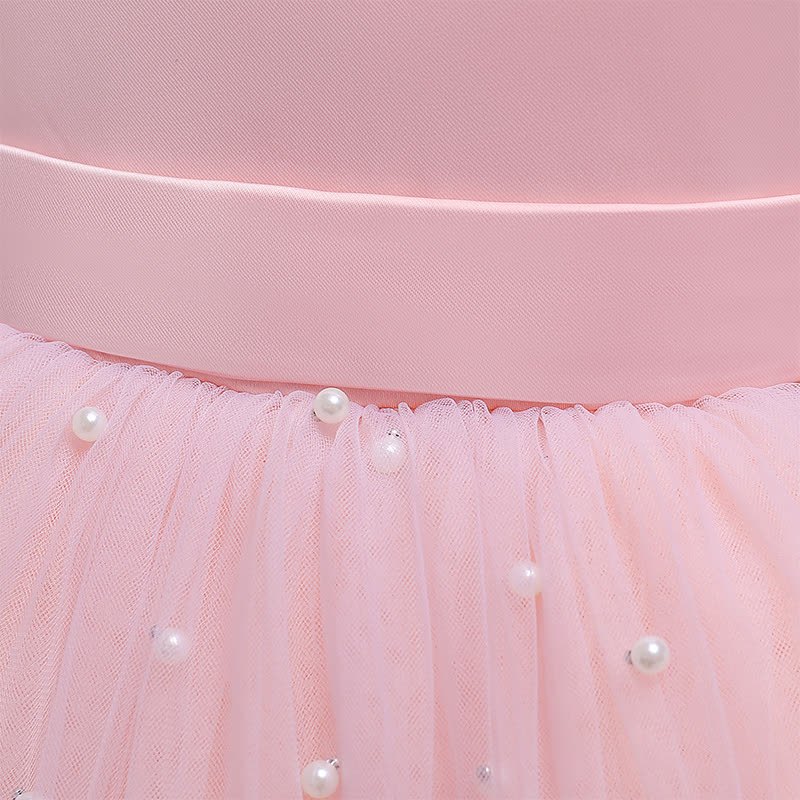 Mesh Bow Sleeveless Midi Dresses - image 12