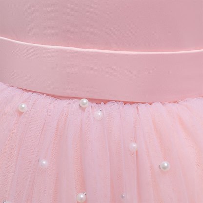 Mesh Bow Sleeveless Midi Dresses - image 12