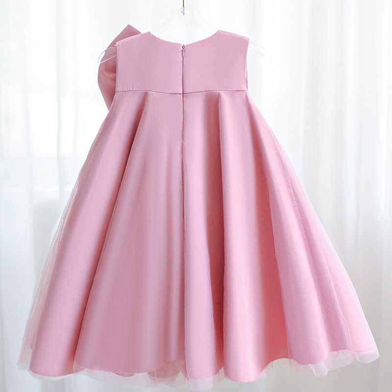 Voile Bow Sleeveless Midi Dresses - image 3