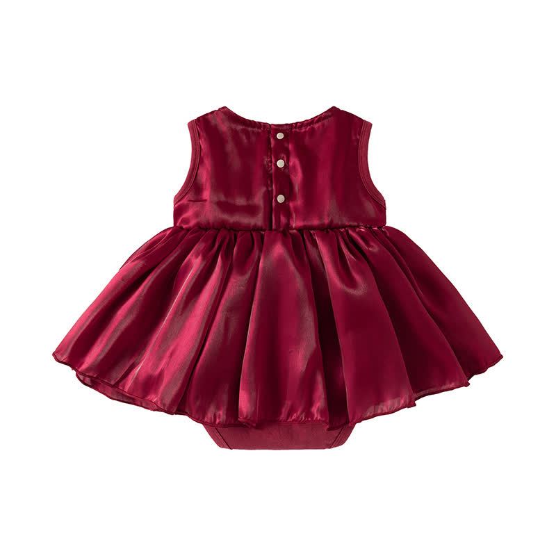 Rayon Bow Sleeveless Midi Dresses - image 4