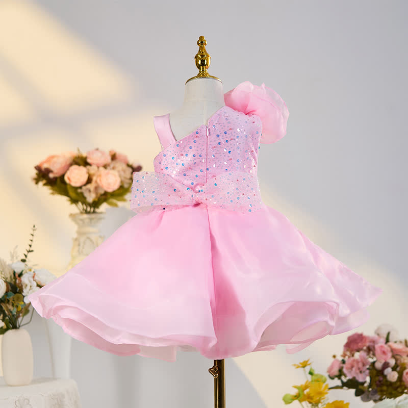 Organza Folds Sleeveless Mid-long Dresses - image 2