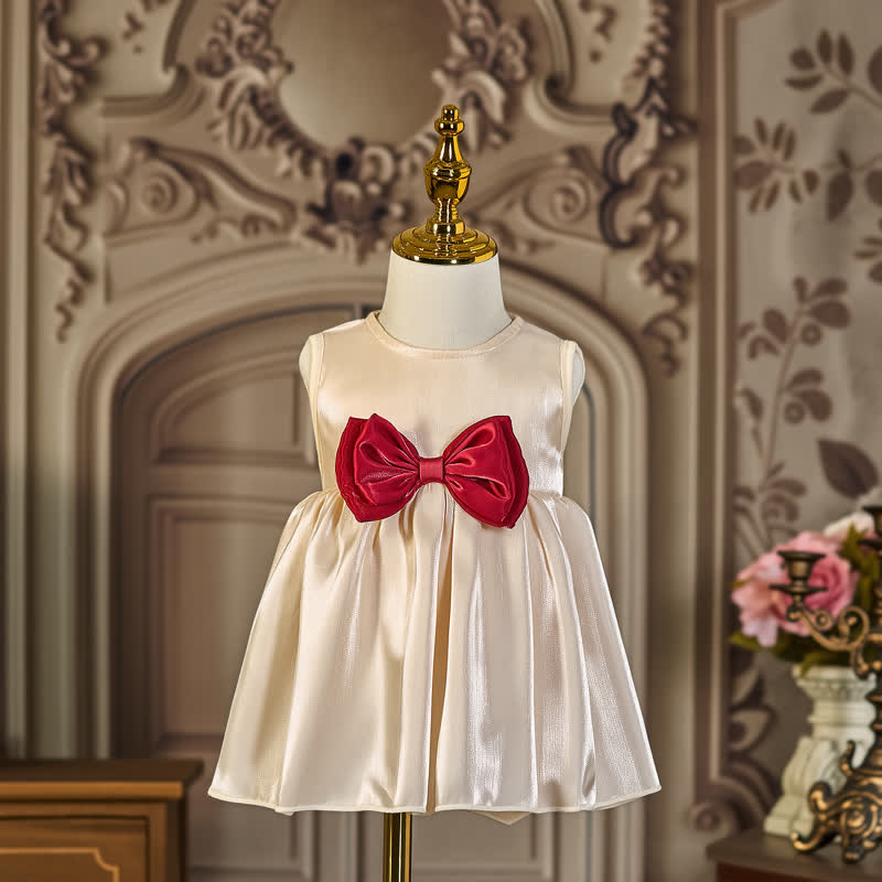 Rayon Bow Sleeveless Midi Dresses - image 7