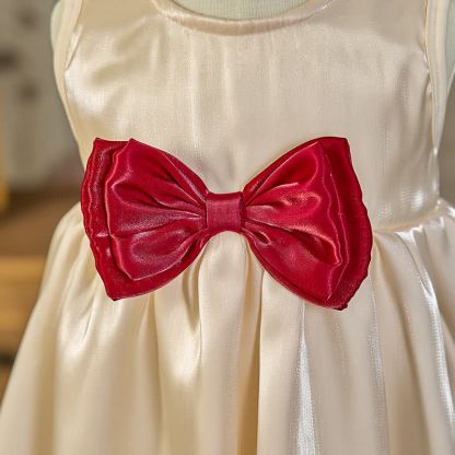 Rayon Bow Sleeveless Midi Dresses - image 8