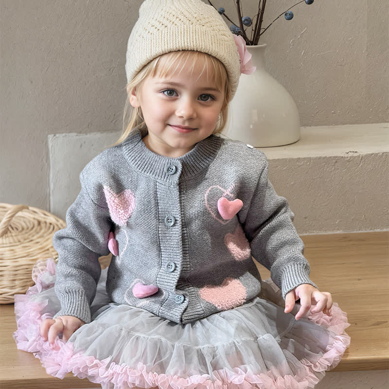 [Archive Sale] Knitting Embellished Long Sleeve Short Two-piece Set - image 1