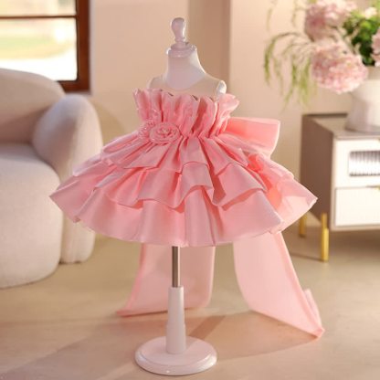 Organza Bow Sleeveless Midi Dresses - image 3