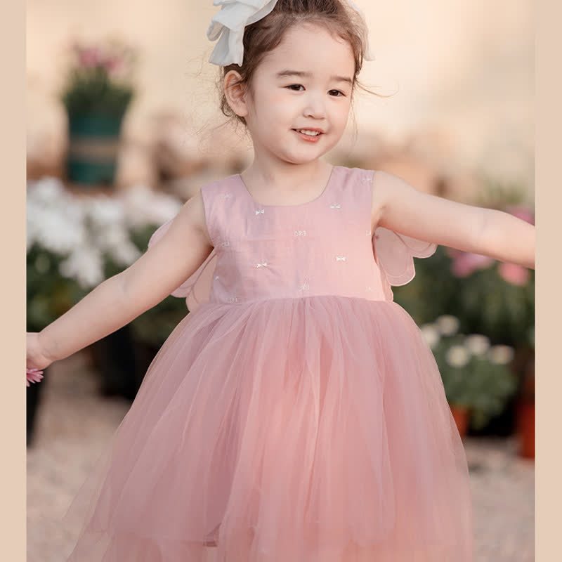 [Archive Sale] Cotton Butterfly Sleeveless Midi Dresses - image 1