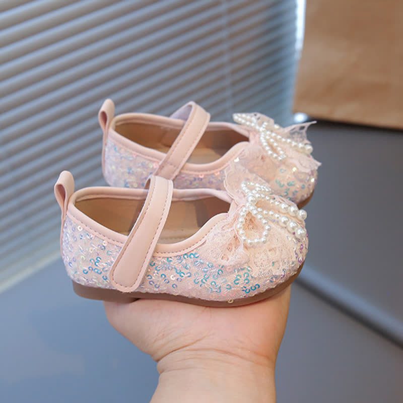 Solid Bow Ribbon Round Toe Flats  - image 7