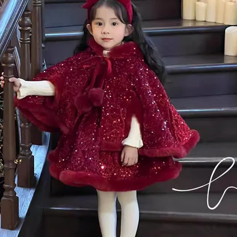 Glitter Feather-trimmed Long Sleeve Midi Dresses - image 2