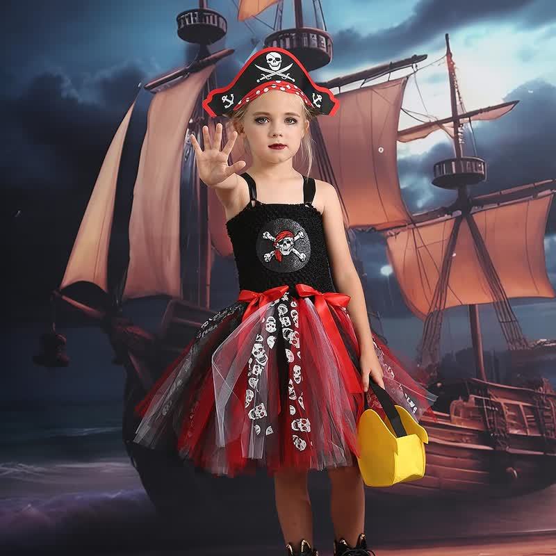 [Archive Sale] Mesh Split Joint Sleeveless Midi Dresses - Red - 2-3Y【90cm】 - image 1