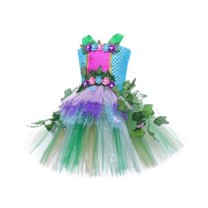 Mesh Rosette Sleeveless Midi Dresses - image 9