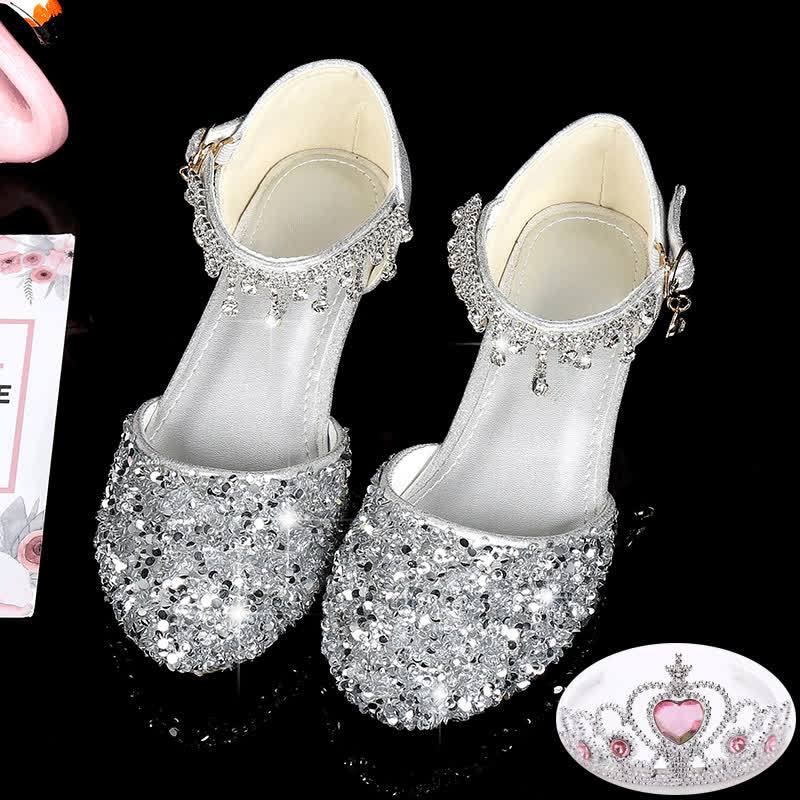 Solid Sequins Round Toe Mary Janes  - image 4