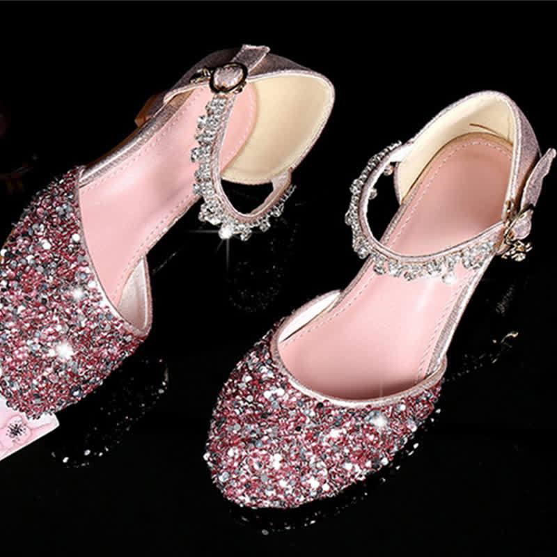 Solid Sequins Round Toe Mary Janes  - image 7
