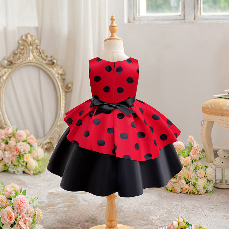 Satin Irregular Craftsmanship Sleeveless Mid-long Dresses - image 2