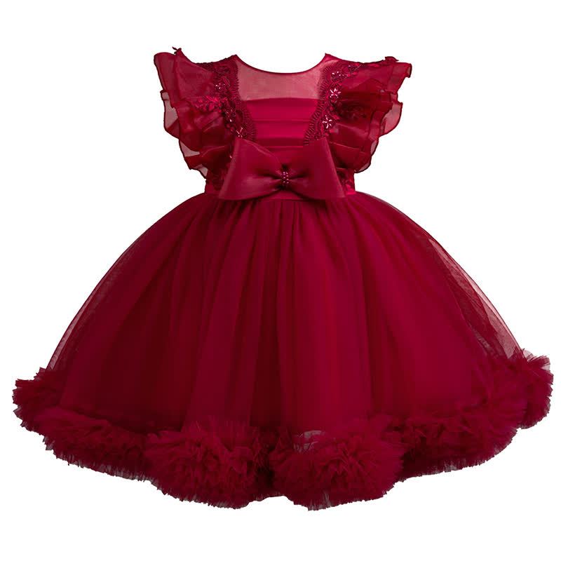 Organza Lace Bow Sleeveless Midi Dresses - image 17