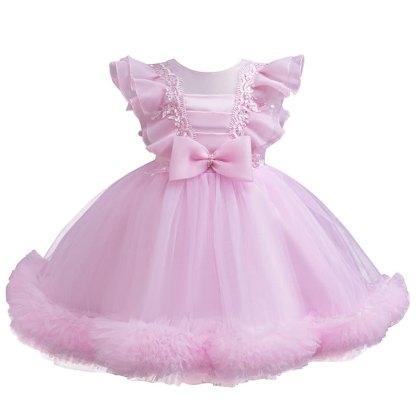 Organza Lace Bow Sleeveless Midi Dresses - image 12