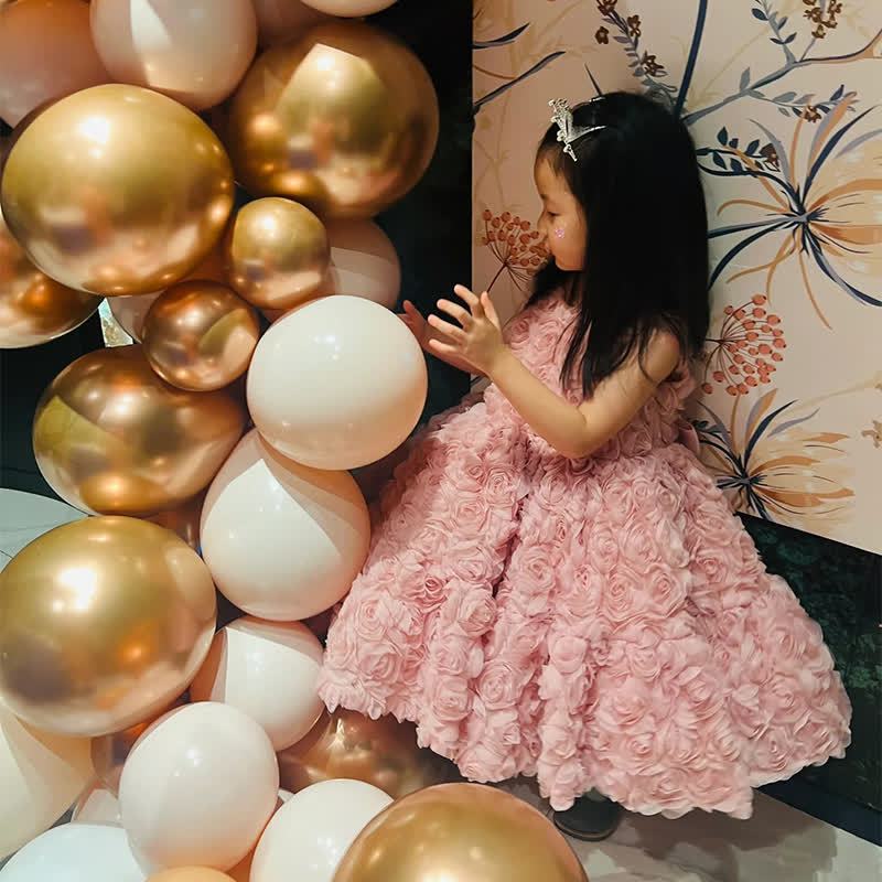 Chiffon Bow Sleeveless Mid-long Dresses - image 8