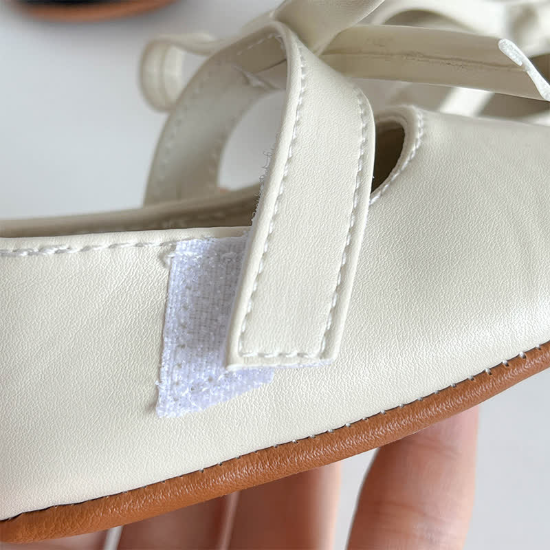 Solid Bow Ballet Round Toe Mary Janes  - image 4