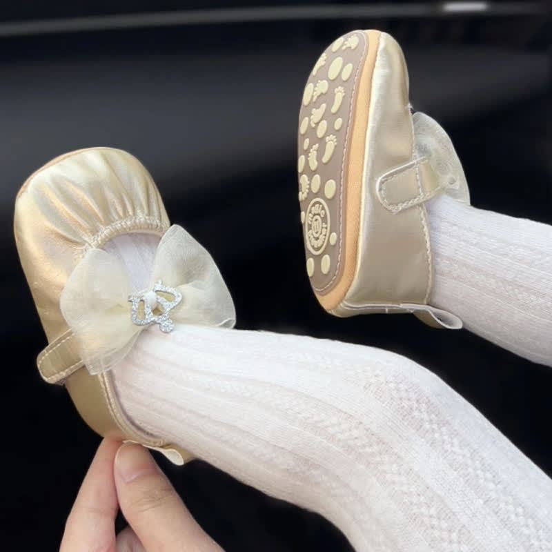 Solid Bow Ballet Round Toe Flats - image 5