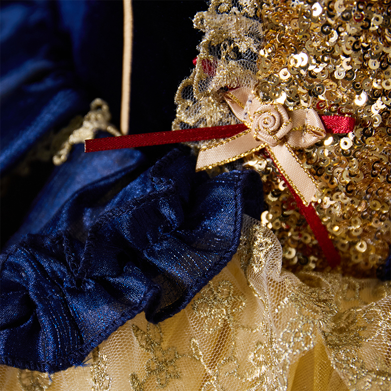 Velvet Folds Long Sleeve Midi Dresses - image 6