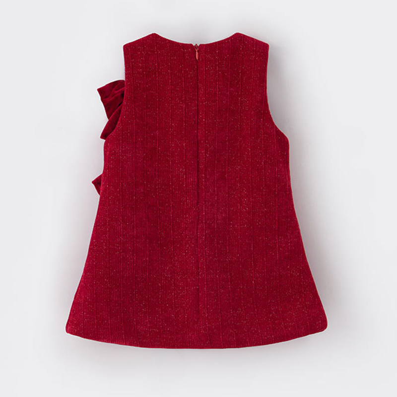 Velvet Bow Sleeveless Midi Dresses - image 10