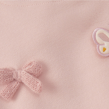 [Archive Sale] Knitted Butterfly Long Sleeve Midi Dresses - image 6