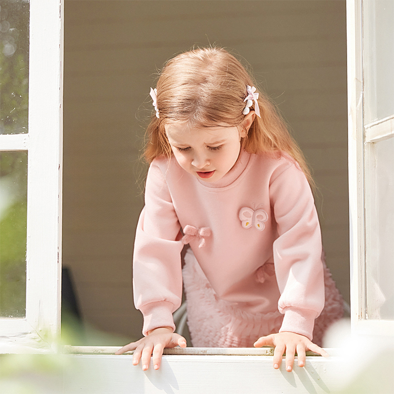 [Archive Sale] Knitted Butterfly Long Sleeve Midi Dresses - image 11