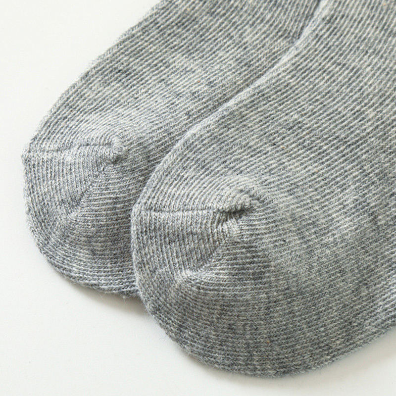 100% Cotton Solid With Bow Socks - image 6