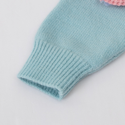 Knitwear Rosette Long Sleeve Midi Two-piece Set - image 10