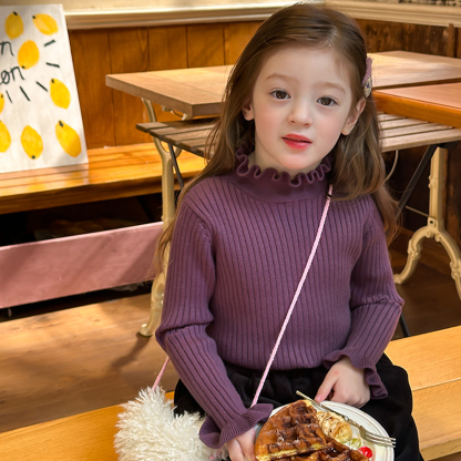 Acrylic Long Sleeve Regular Tops - image 19