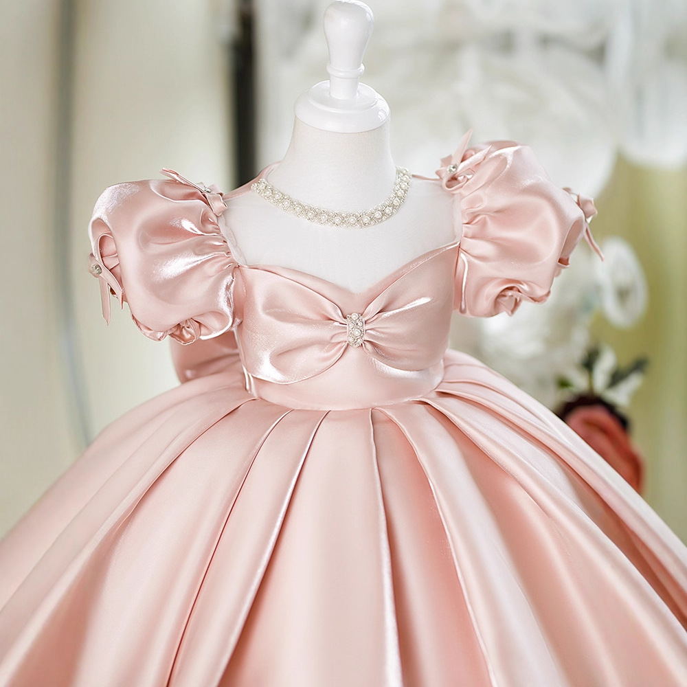 Chemical Fiber Blend Split Joint Short Sleeve Midi Dresses - image 2