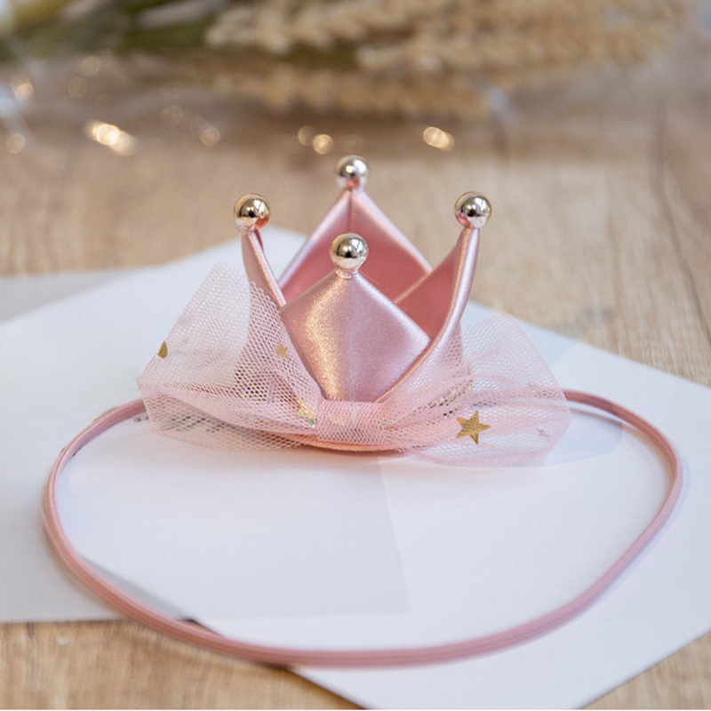 Color-block With Sequins Barrette - Pink Hairband - image 2