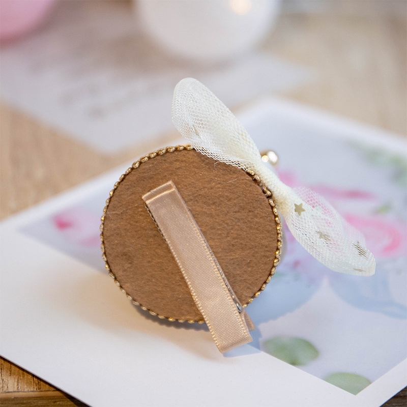 Color-block With Sequins Barrette - image 2