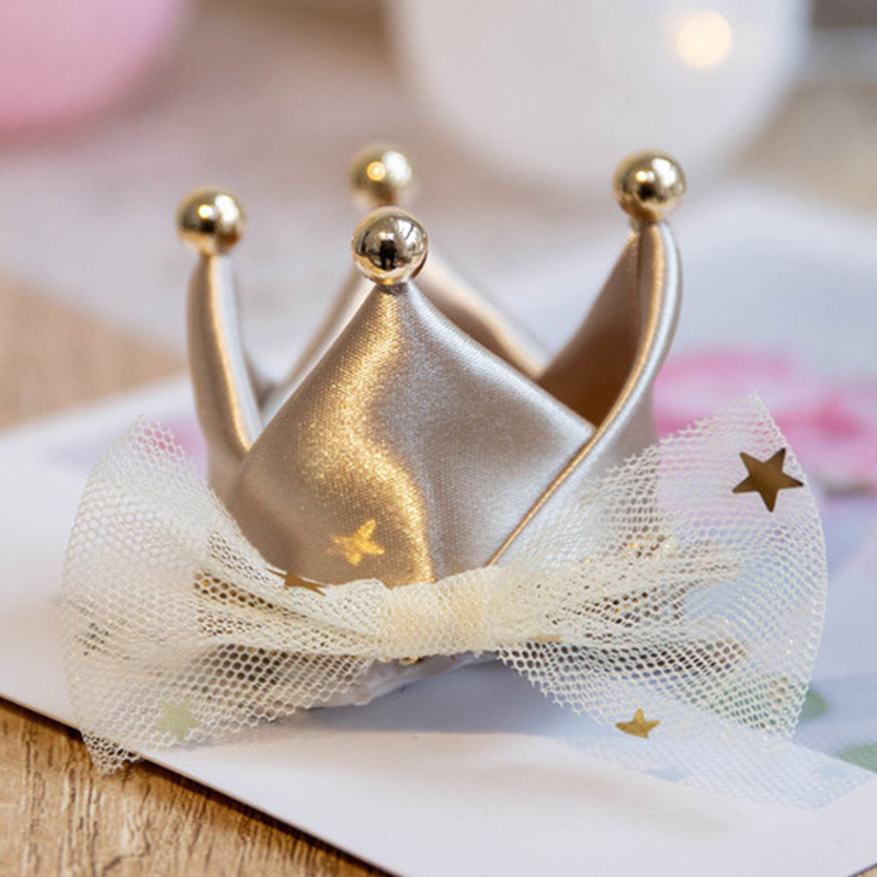 Color-block With Sequins Barrette - Champagne Clip - image 3