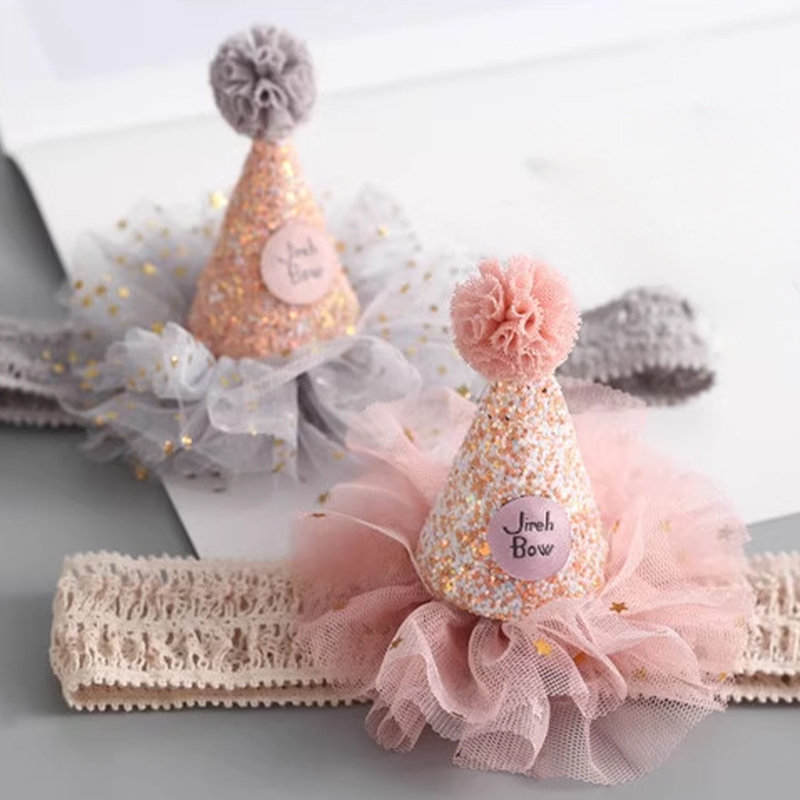 Color-block With Sequins Hairband - image 1