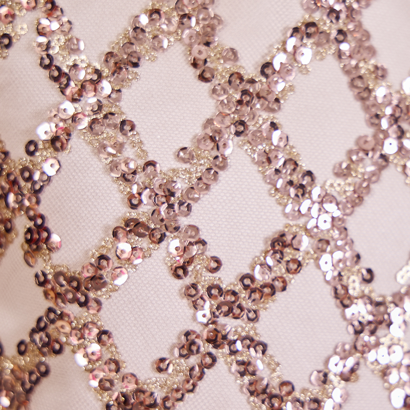 Sequins Bow Folds Sleeveless Midi Dresses - image 8