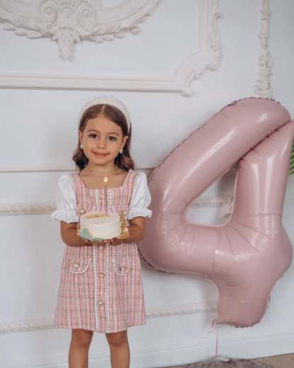 Tweed Split Joint Short Sleeves Midi Dresses - image 7