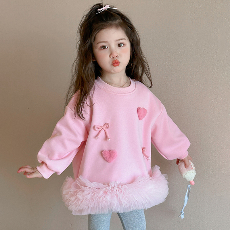 Fleece Pendant Long Sleeves Midi Two-piece Set - image 6