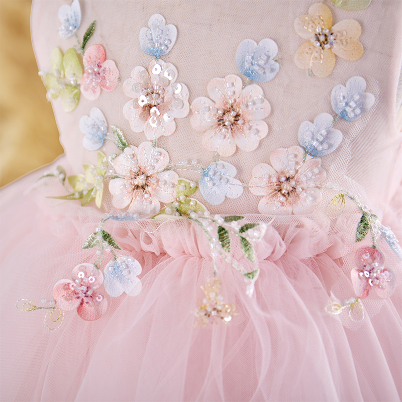 Mesh Applique Sleeveless Shorts Bodysuit - image 6