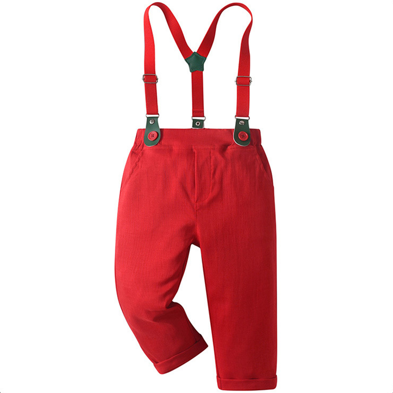 [Archive Sale] Chemical Fiber Blend Christmas Printing Long Sleeve Regular Dresses Two-piece Set - image 7