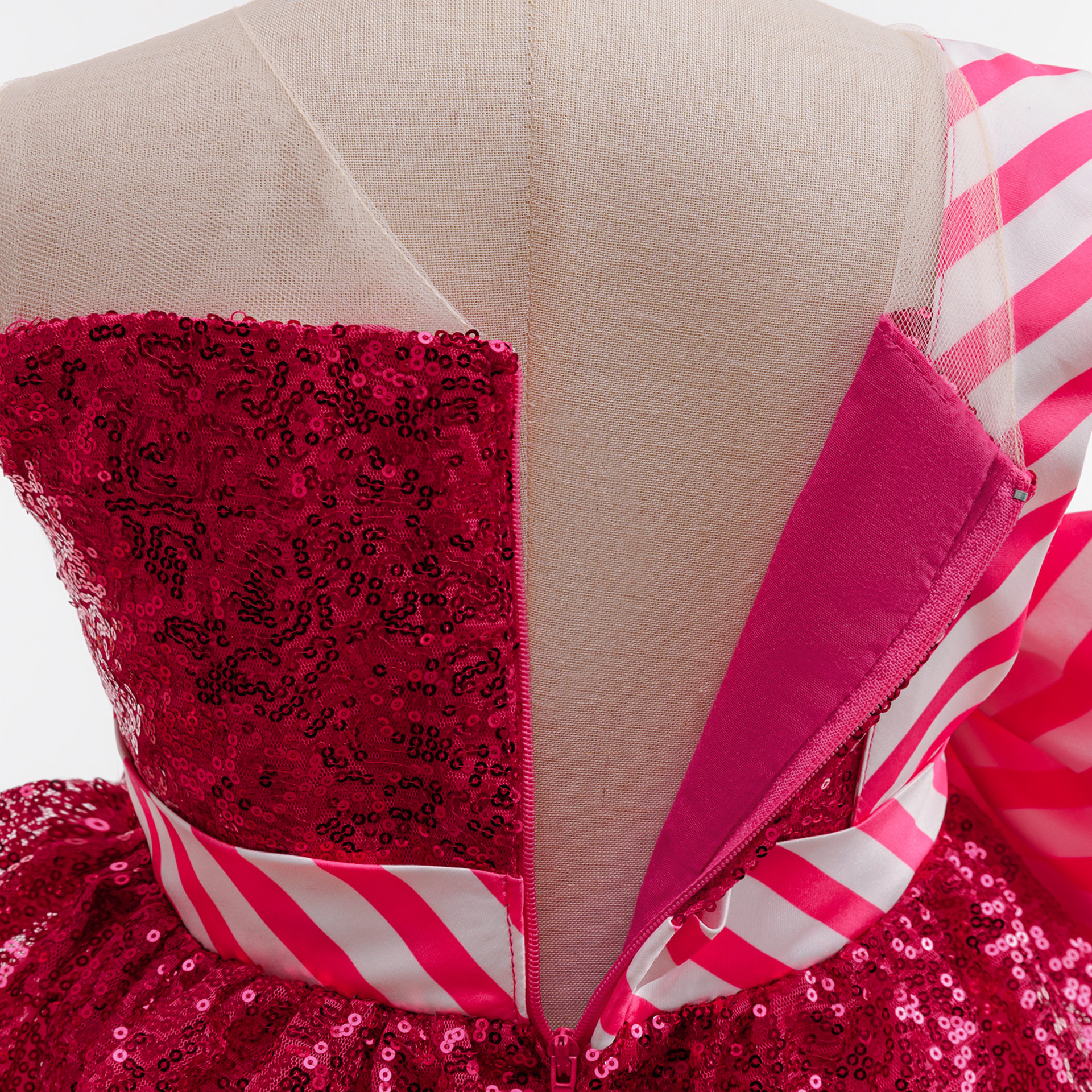 [Archive Sale] Mesh Folds Sequins Sleeveless Mid-long Dresses - image 6