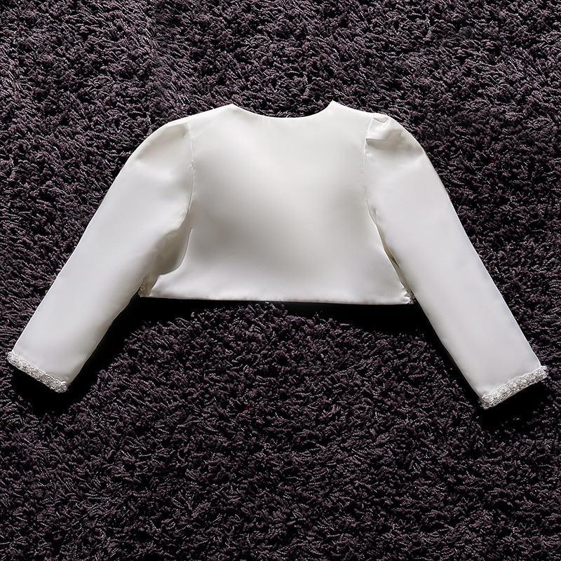 [Archive Sale] Satin Sequins Long Sleeve Regular Crop Outerwear - image 5