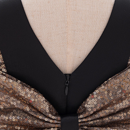 Satin Split Joint Sleeveless Midi Dresses - image 18