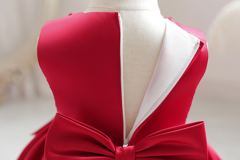 Satin Rosette Sleeveless Midi Dresses - image 22